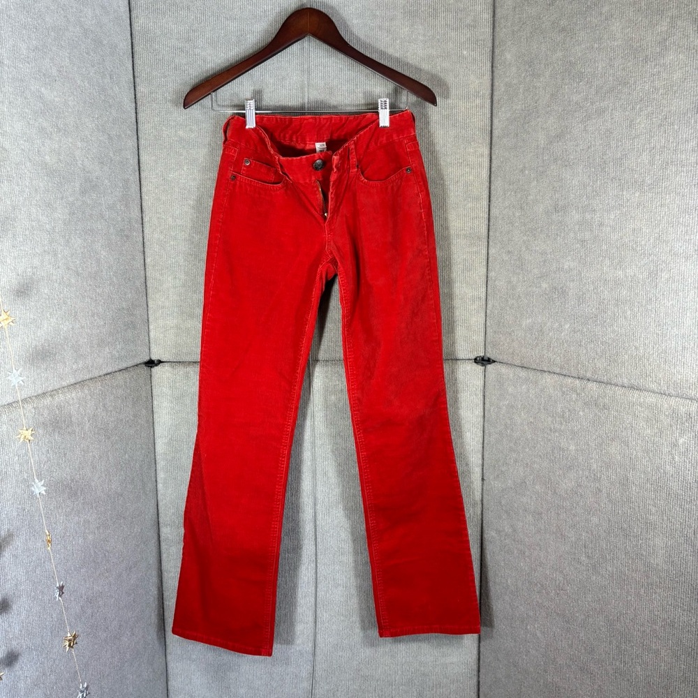 J. Crew Red Flare Women's Jeans